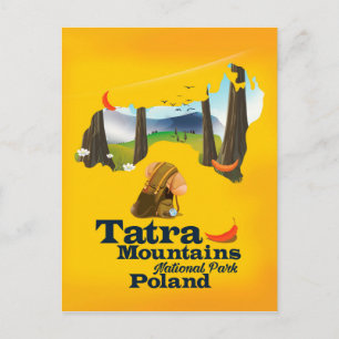 Tatra Mountains National Park, Poland Postcard