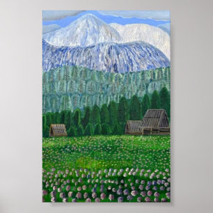 Tatra mountains Poland  Poster