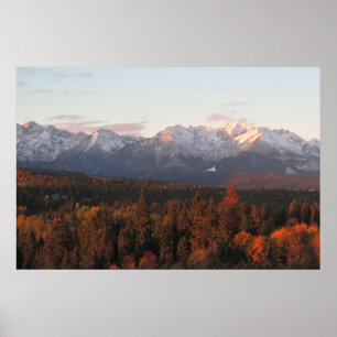 Tatras autumn poster