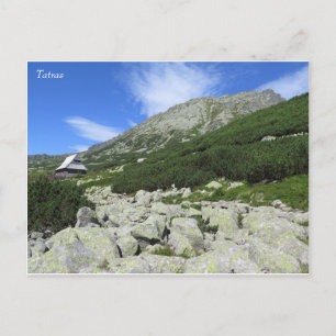Tatras Polish Five Lakes Valley Postcard