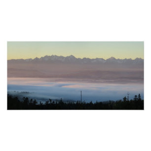 Tatras view from Gorce Poster