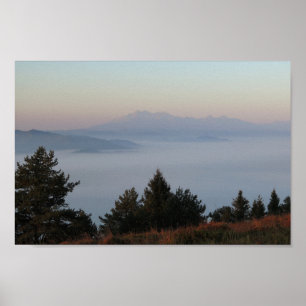 Tatras view from Pieniny Poster