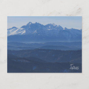 Tatras view postcard