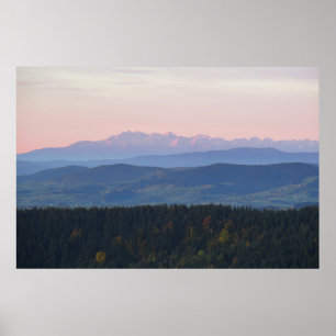 Tatras view poster