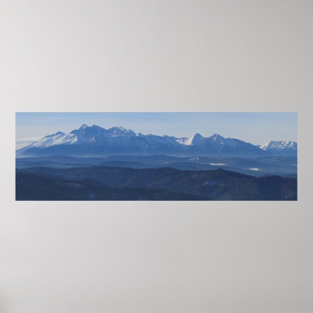 Tatras view poster (Front)