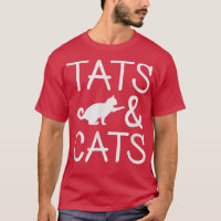 Tats & Cats T  Tattoo Artist Tattooed Ink Lover Gi