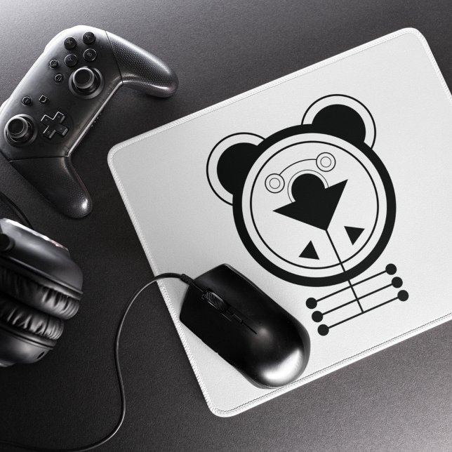 Tatsu Dragon Geometric Zodiac Mouse Mat (Unleash zodiac power at your desk with the Tatsu Dragon mouse pad.)