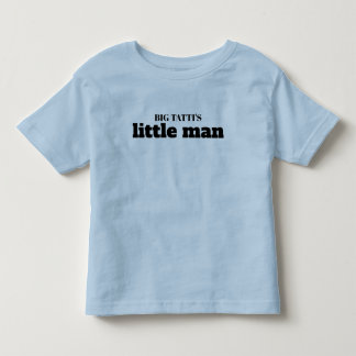 Tatti Dad Yiddish Son Little Man Father's Day Gift Toddler T-Shirt