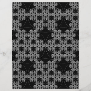 Tatting Fractal pattern Snowflake Crochet