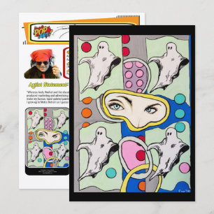 ‘Tattletales in the Spirit Box’ MIni Print Invitation