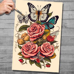 Tattoo 4 Decoupage Paper