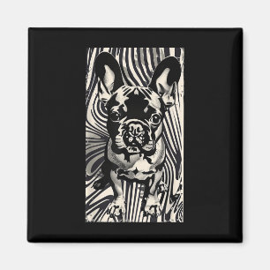 Tattoo Art French Bulldog French Bulldog Pet Art Magnet