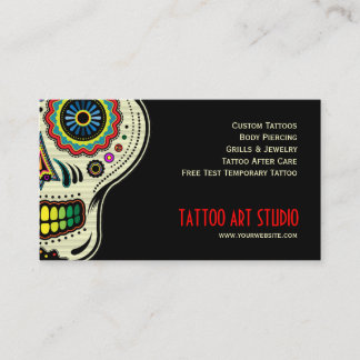 Tattoo Art Shop business card
