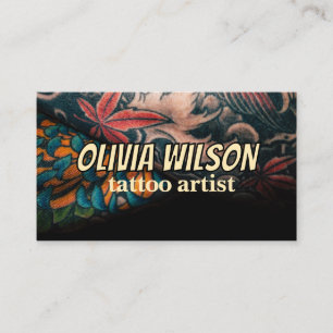 Tattoo Artist Business Card