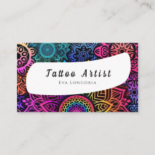 Tattoo Artist Business Card