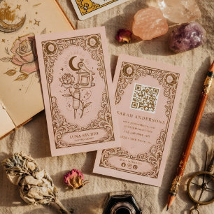 Tattoo Artist Celestial Tattoo Studio Business Card
