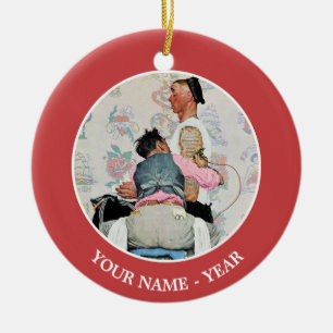 Tattoo Artist Ceramic Tree Decoration