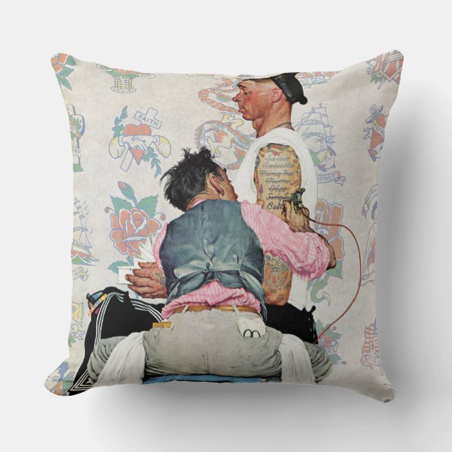 Tattoo Artist Cushion (Front)