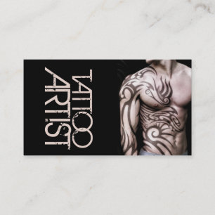 Tattoo Artist Design Body Business Card
