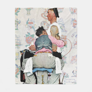 Tattoo Artist Fleece Blanket