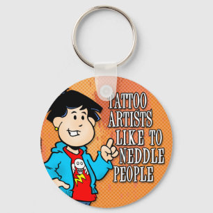Tattoo Artist Key Ring