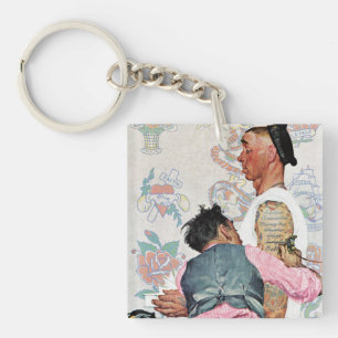 Tattoo Artist Key Ring