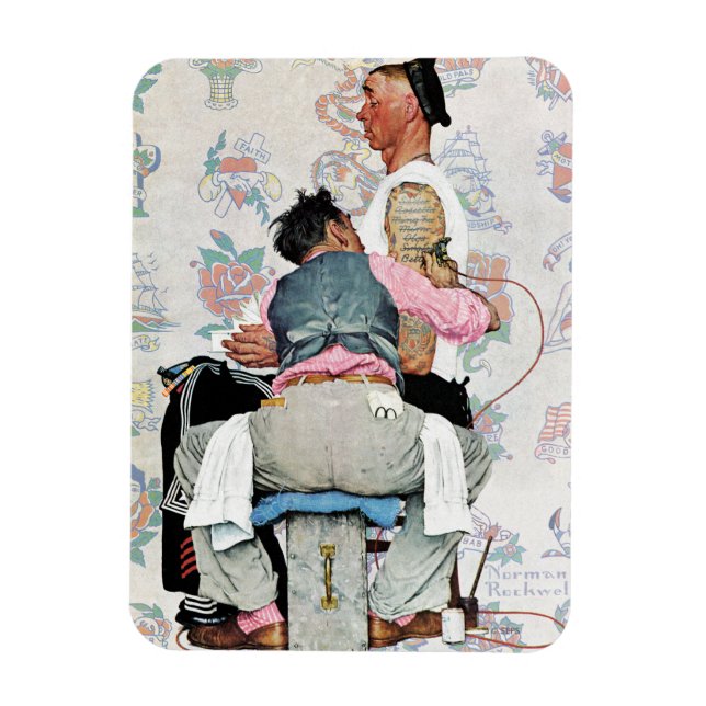 Tattoo Artist Magnet (Vertical)