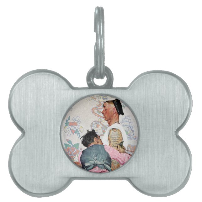 Tattoo Artist Pet Tag (Front)