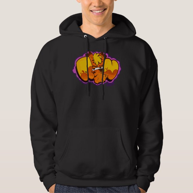 Tattoo Artist Ron Rich Before Crayons Graffiti Hoodie (Front)