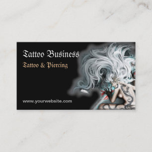 Tattoo artist salon  Business Card