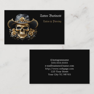 Tattoo artist salon  Business Card