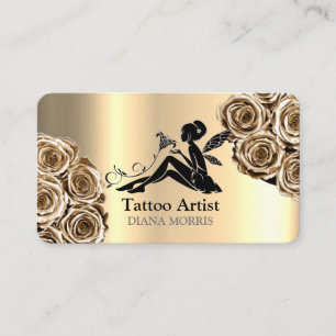 Tattoo Artist Salon Business Card