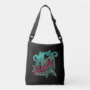 Tattoo Artist Tattoos Are Art Colour Graphic Crossbody Bag