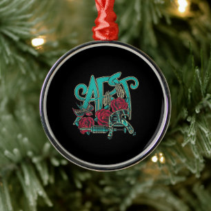 Tattoo Artist Tattoos Are Art Colour Graphic Metal Tree Decoration