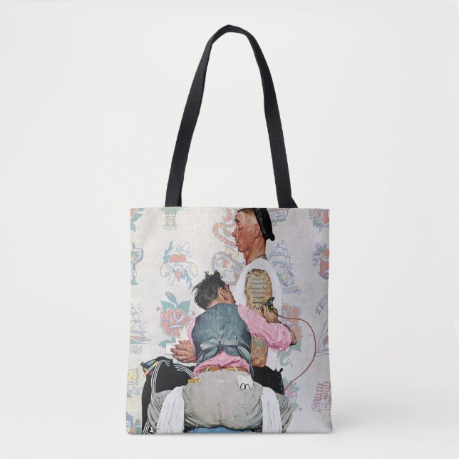 Tattoo Artist Tote Bag (Front)