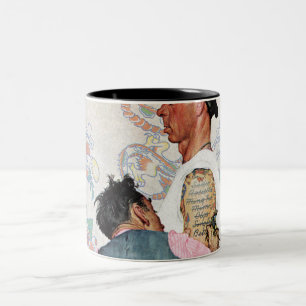 Tattoo Artist Two-Tone Coffee Mug