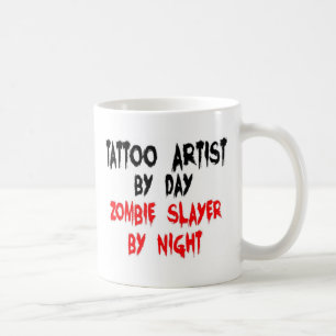 Tattoo Artist Zombie Slayer Coffee Mug