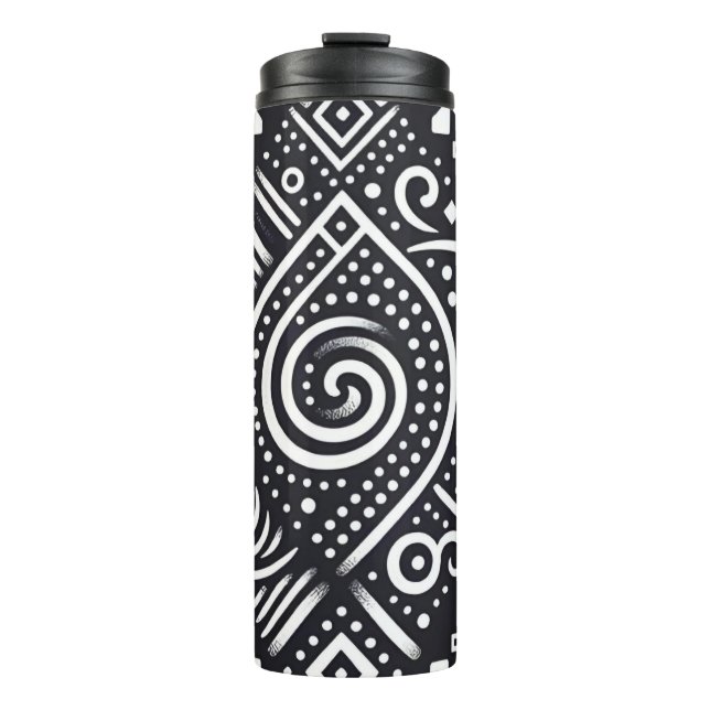 Tattoo berber thermal tumbler (Front)