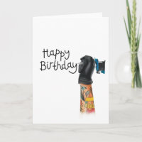 Tattoo Birthday Card 