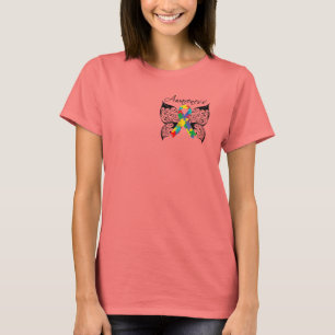 Tattoo Butterfly Awareness - Autism T-Shirt