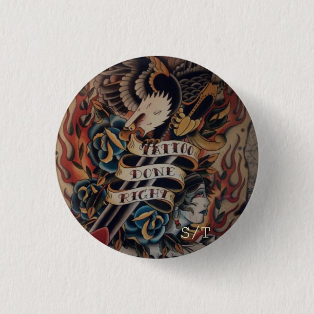 TATTOO can badge (Front)