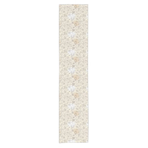 Tattoo concept pattern short table runner