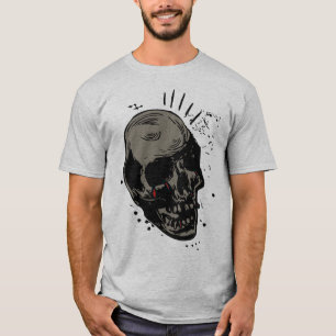 tattoo crane_tete_de_mort_vintage_old_school_hallo T-Shirt