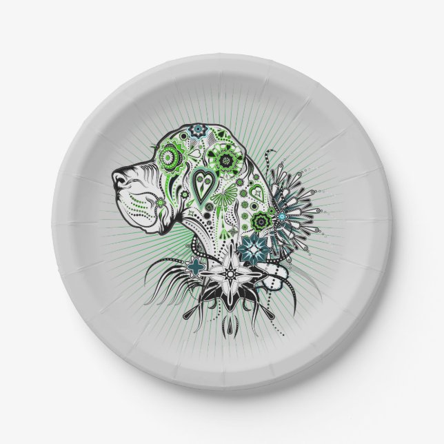 Tattoo Dane Paper Plate (Front)