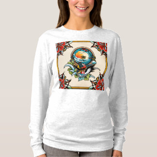 Tattoo Design - Light Colour Background T-Shirt" T-Shirt