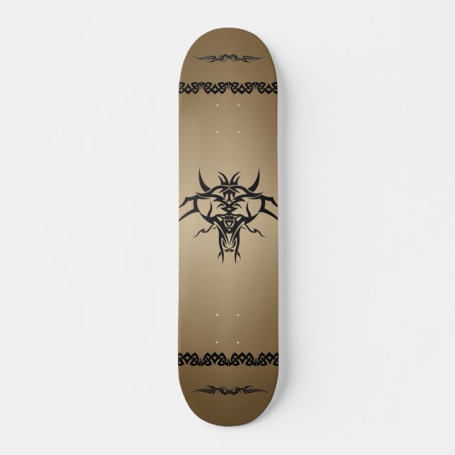 Tattoo Designed Skateboard (Front)