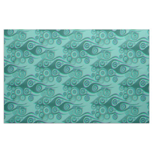 Tattoo flames & circles pattern + your backgr. fabric