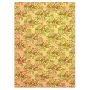 Tattoo flames & circles pattern + your backgr. tablecloth