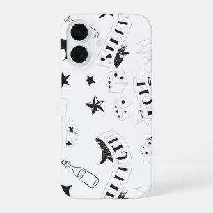 Tattoo Flash Hope Stickers iPhone 16 Case