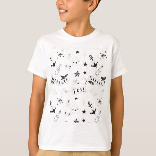 Tattoo Flash Hope Stickers T-Shirt